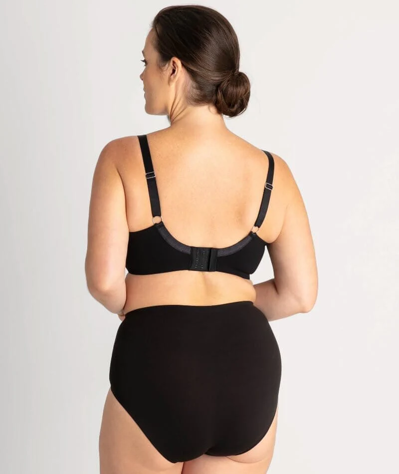 Underbliss Invisibliss Moulded Microfibre Underwire Bra 2 Pack - Black/Nude - Image 16