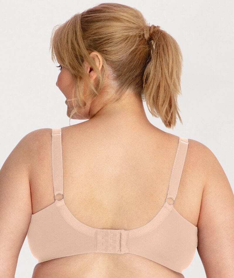 Underbliss Invisibliss Moulded Microfibre Underwire Bra 2 Pack - Black/Nude - Image 5