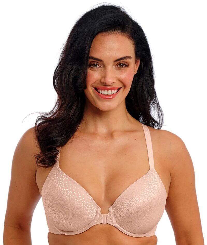 Wacoal Back Appeal Underwire Front-Closure Bra - Rose Dust