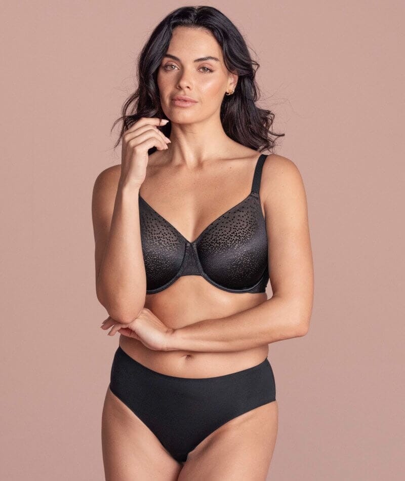Wacoal Back Appeal Underwired Bra - Black - Image 4