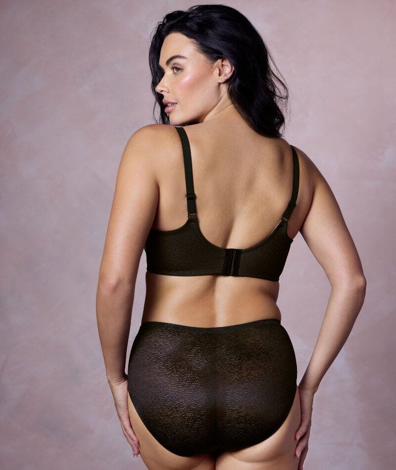 Wacoal Back Appeal Underwired Bra - Black - Image 6