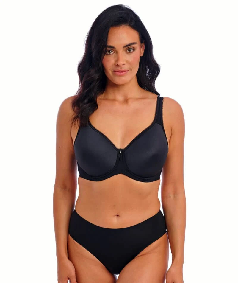 Wacoal Basic Beauty Contour Spacer Bra - Black - Image 4