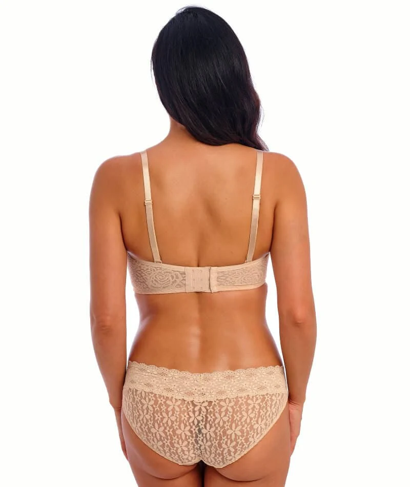 Wacoal Halo Lace Strapless Bra 2 Pack - Nude/Black - Image 19