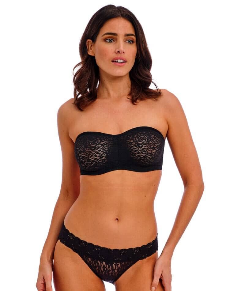 Wacoal Halo Lace Strapless Bra 2 Pack - Nude/Black - Image 20
