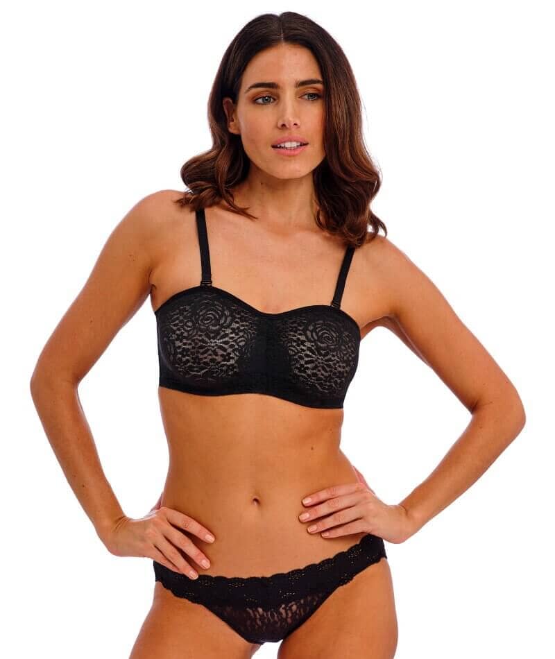 Wacoal Halo Lace Strapless Bra 2 Pack - Nude/Black - Image 22