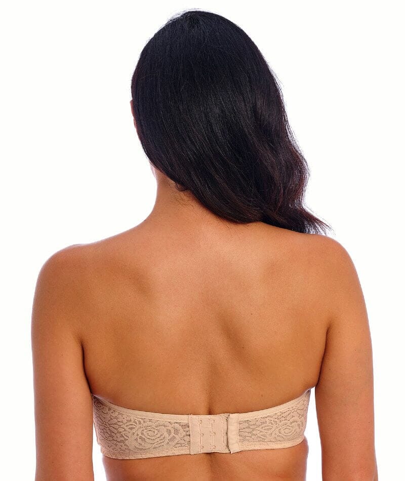 Wacoal Halo Lace Strapless Bra 2 Pack - Nude/Black - Image 5