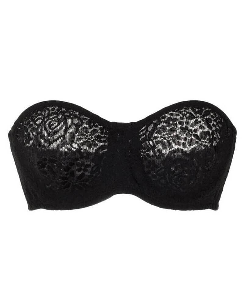 Wacoal Halo Lace Strapless Bra - Black - Image 16