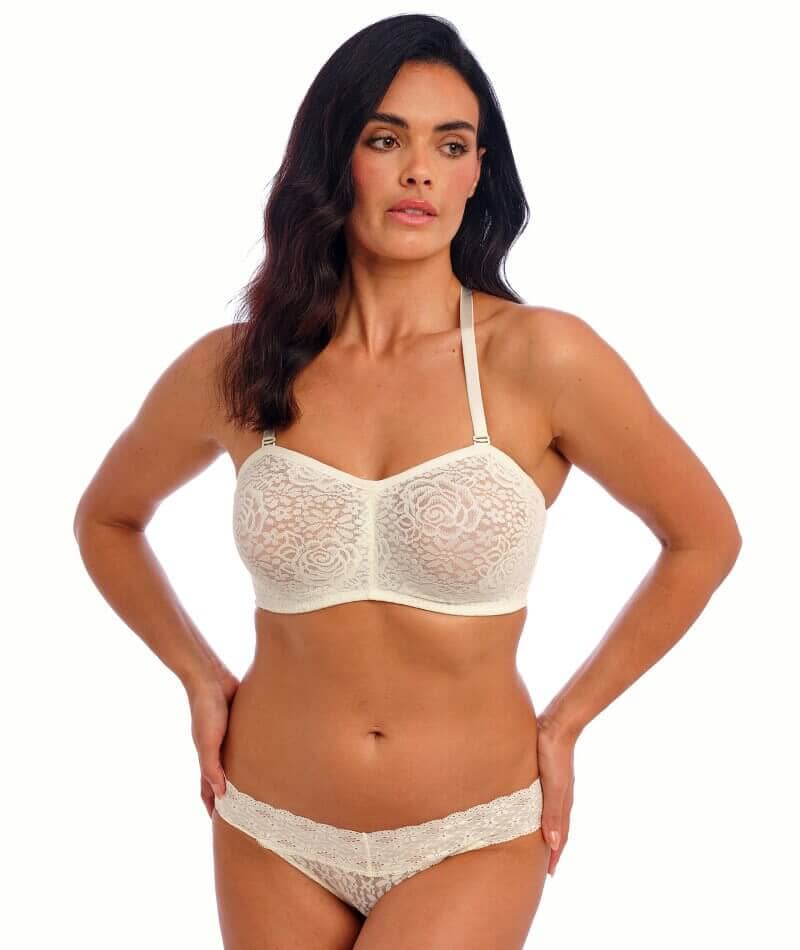 Wacoal Halo Lace Strapless Bra - Ivory - Image 12