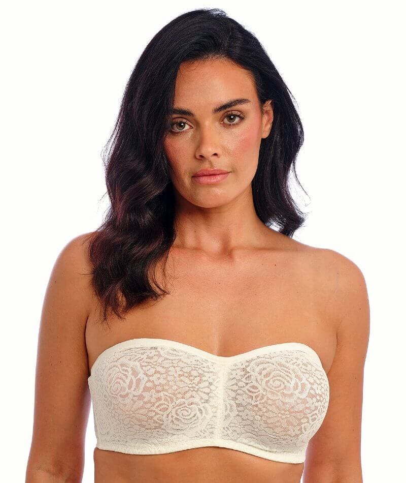 Wacoal Halo Lace Strapless Bra - Ivory - Image 3