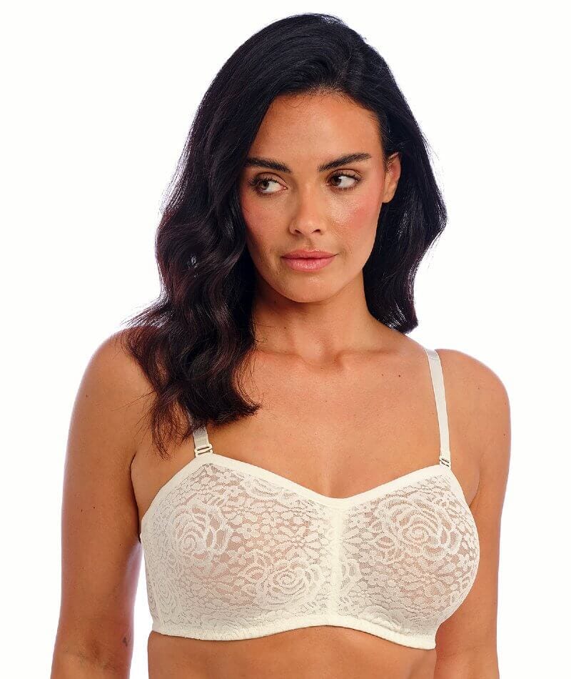 Wacoal Halo Lace Strapless Bra - Ivory - Image 7